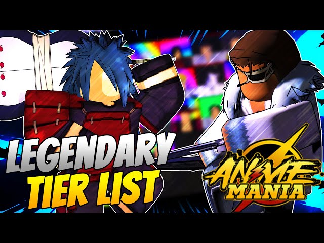 Roblox Anime Mania Tier List (April 2023) Best Characters Ranked #animemania  #tierlist #gaming 