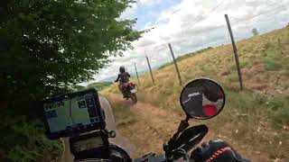 Wow: surprised again by this track! Motorcycle adventure riding in Romania