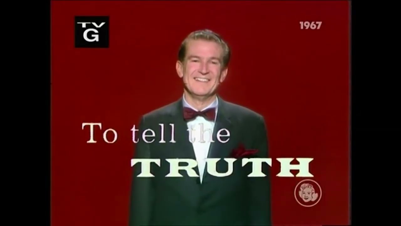 To Tell The Truth Tv Show To Tell The Truth Tv Show