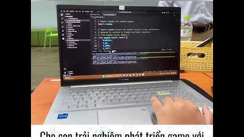 Con làm Game với Ngôn ngữ lập trình Python tại FPT AfterSchool