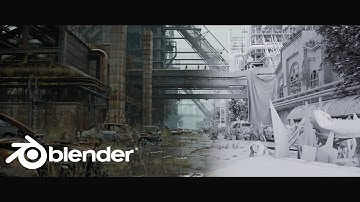 Abandoned Factories - Full 3D CGI - Blender 4.5