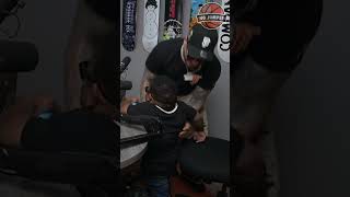 D-Low falls out of his chair during the middle of his No Jumper interview 👀😂