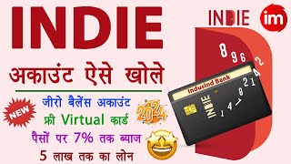 Indie by IndusInd Bank Account Opening Online | Zero balance savings account with virtual debit card screenshot 4