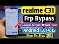 Realme C31 Frp Unlock Tool | Realme C31 Google Account Bypass | Realme C31 Unlock Tool | C31 Frp