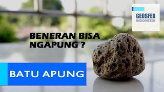 Batu Apung Beneran Bisa Ngapung? #GeoEksperimen | Geosfer Indonesia