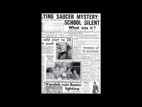 Rare audio on Westall UFO Encounter - James Kibel talked to Westall teacher (1966) [QUFOSR]