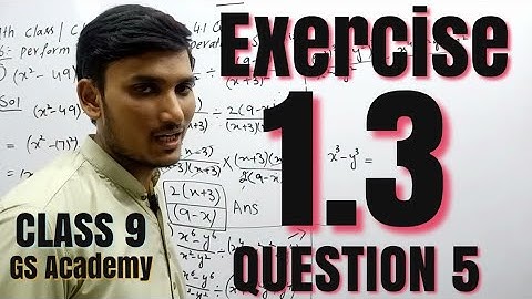 Exercise 1.3, Question 5, part vi to vii, class 9 maths, ch 1, matrices and determinants, gs academy
