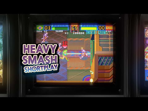 Heavy Smash The Future Sports 1993 Arcade Shortplay 4K CRT Monitor Simulation 