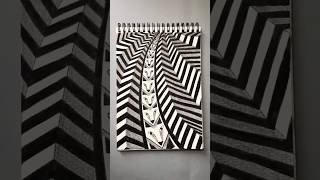 Zentangle Doodle Tutorial ✍️ Satisfying Art Drawing #shorts #drawing #zentangle #doodle #inspiration