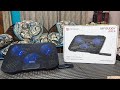 Portronics My Buddy Air 4 Laptop Cooling Pad with Triple Cool Fans | NISCHAL heartbeat Vlog Ep- 343