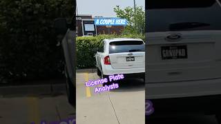 Vanity plate analysts! #licenseplate #vanity #analysis #iowa #desmoines #metaglasses