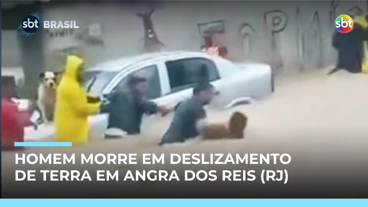 Rio de Janeiro registra mais de 100 ocorrências por causa das chuvas | #SBTBrasil