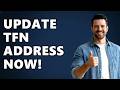 How to Change Your Address with TFN