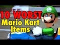 Top 10 WORST Mario Kart Items