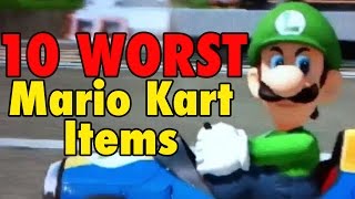 Top 10 WORST Mario Kart Items