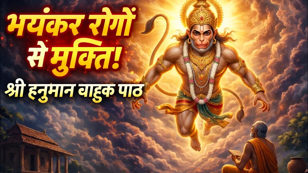 🚩 भयंकर रोगों और कष्टों से मुक्ति - श्री हनुमान बाहुक पाठ | Hanuman Bahuk |