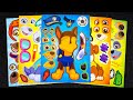Paw Patrol ASMR Dress Up | Skye, Chase & Friends Sticker Book DIY 🐶✨
