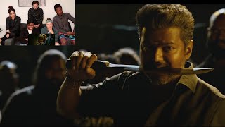 BIGIL RAYAPPAN Entry Fight Scene REACTION | Thalapathy Vijay | WUNDERBAR REACTIONS