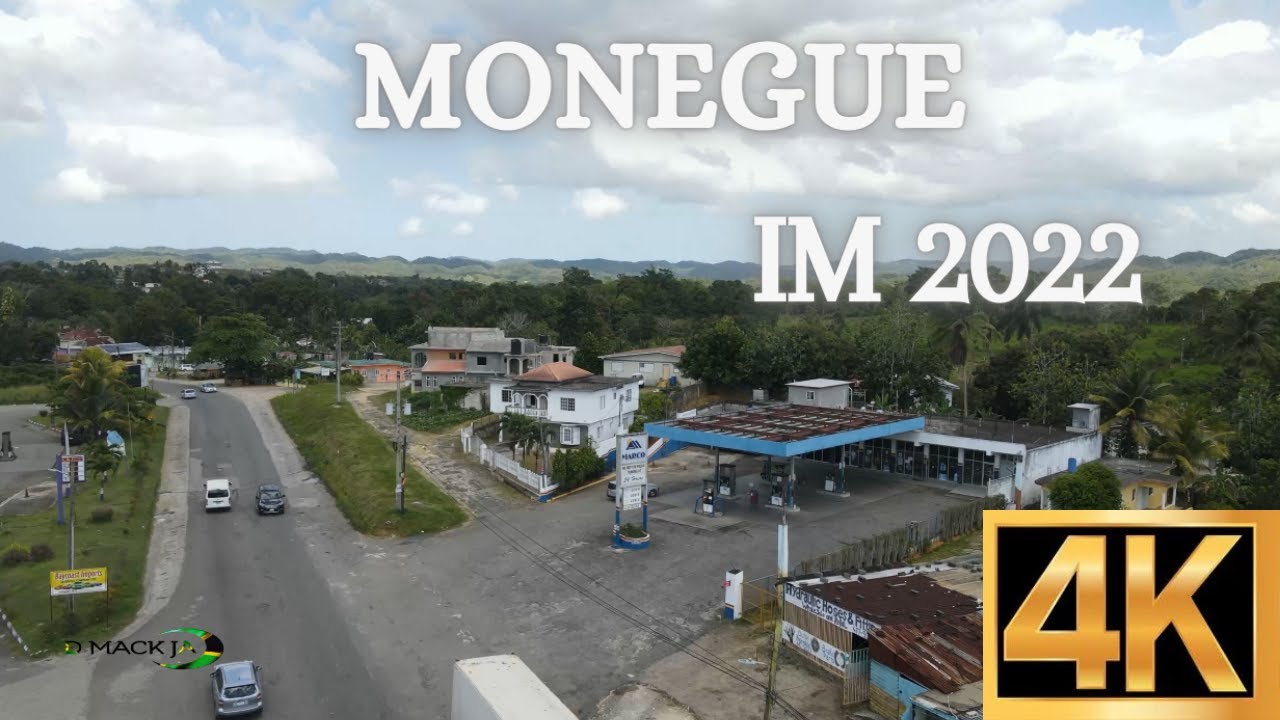 monegue Drone Footage In 4K St.Ann ll Jamaica