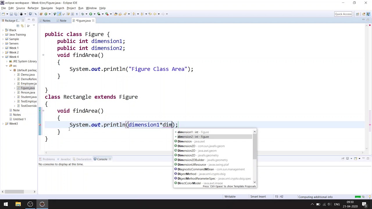 Super Class Reference - Week 4 Session 2 - YouTube