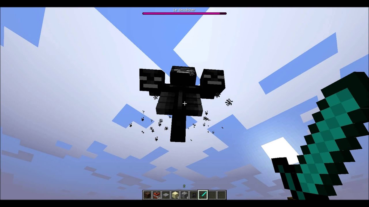 faire spawner un wither boss dans la 1.4 [MINECRAFT] - YouTube