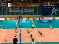 Olympic 2008  Women's volleyball semifinal Brazil-China