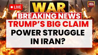 US-Iran War LIVE: Trump Hints At Power Struggle In Iran | IRGC In Control Of Iran? | Middle East War