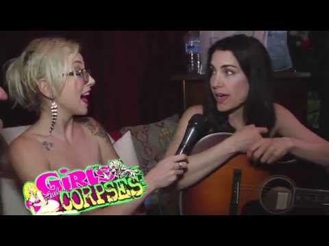 Corpsy and Jin N Tonic visit The Nudist Comedy Show for GIrls and Corpses TV