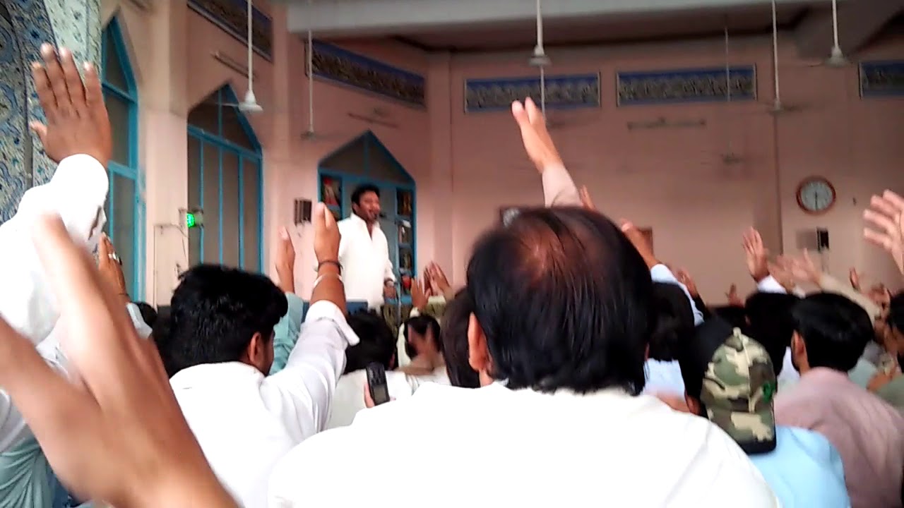 "Ali ki Zulfiqar" New qasida Zakir Muntazir Mehdii @Markazi Imam bargah Wah cantt 25 May 2018