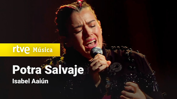 Isabel Aaiún – "Potra Salvaje" | Benidorm Fest 2025 | Actuación especial