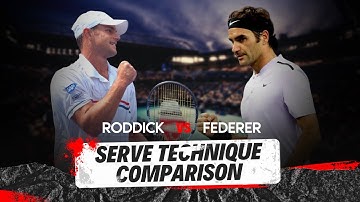 Comparing Roddick and Federer