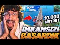 IMKANSIZ SKYBASE CHALLENGE 3  !!  OHAA 10000 METRE YÜKSELDİK !! ( Fortnite Battle Royale Türkçe )