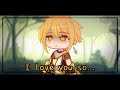 I love you so.. | XIAOTHER (xiao x aether) | genshin impact | Aether Angst | READ DESC!!