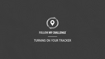 Turning On Your Tracker
