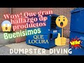 ♻️Wow😳Volvieron a Tiran buenísimos productos ala basura‼️gran hallazgo bellísimo🤩Dumpster Diving♻️👍