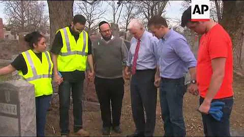 Pence Condemns Vandalism at Jewish Cemetery