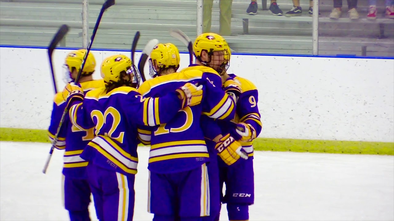 Elmira College Men's Ice Hockey vs. Nazareth Highlights YouTube