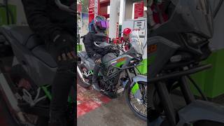 Isi full tank KLE500 ternyata segini 😱 #akangmv #masukberandayoutube #viralvideo #shortvideo #shorts