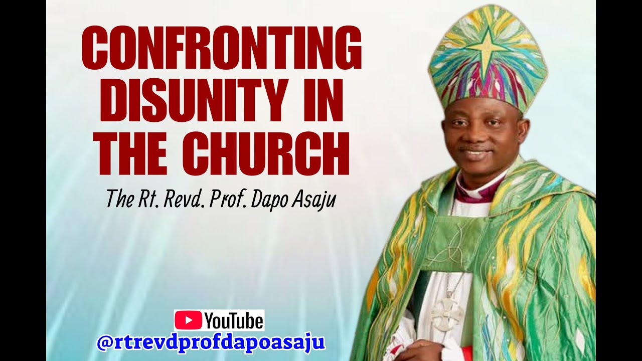 Disunity Chuch CONFRONTING THE EMBERS OF DISUNITY IN BUILDING A UNITED CHURCH - YouTube