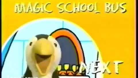 Ready Set Learn Block Next Bumper (Magic School Bus) (Yellow Background) (Version 2) (2003)