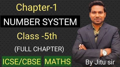 Maths/ICSE/Class 5th/NUMBER SYSTEM by RS LEARNING #maths #icse #cbse