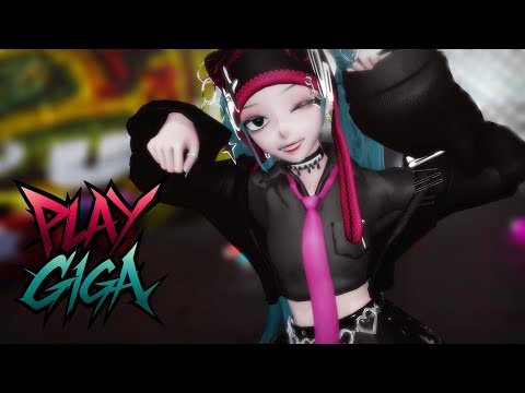 MMD Vocaloid Giga プレイ PLAY Ft Miku Motion DL
