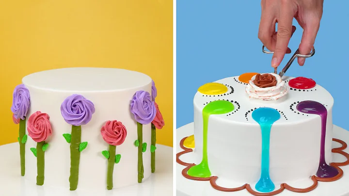 Stunning Cake Decorating Technique Like a Pro | Most Satisfying Chocolate Cake Recipes Compilation