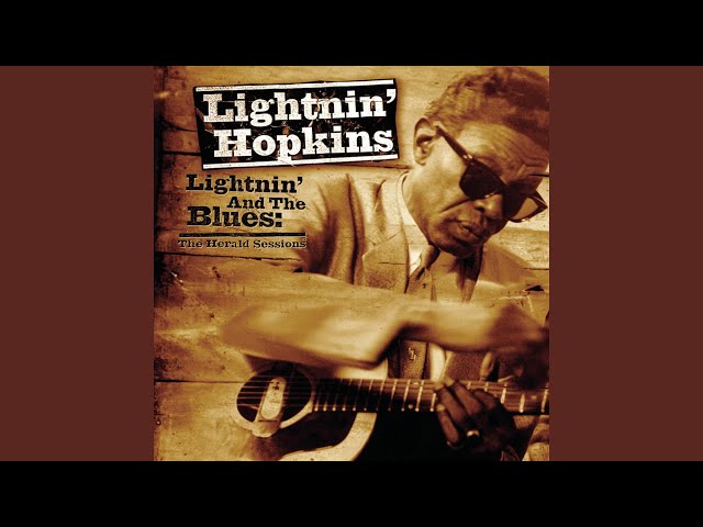 Lightnin' Hopkins - Lonesome In Your Home