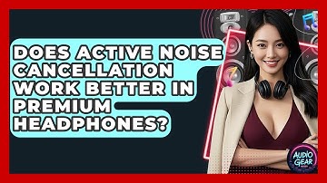 Does Active Noise Cancellation Work Better in Premium Headphones? | Audio Gear Insider