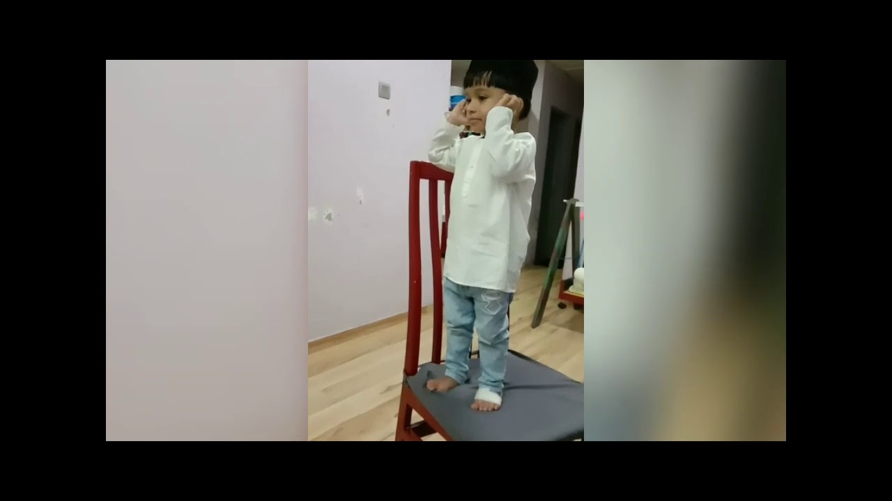 Baby performing Azan YouTube