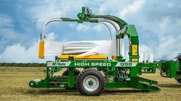 McHale 998 Square Bale Wrapper