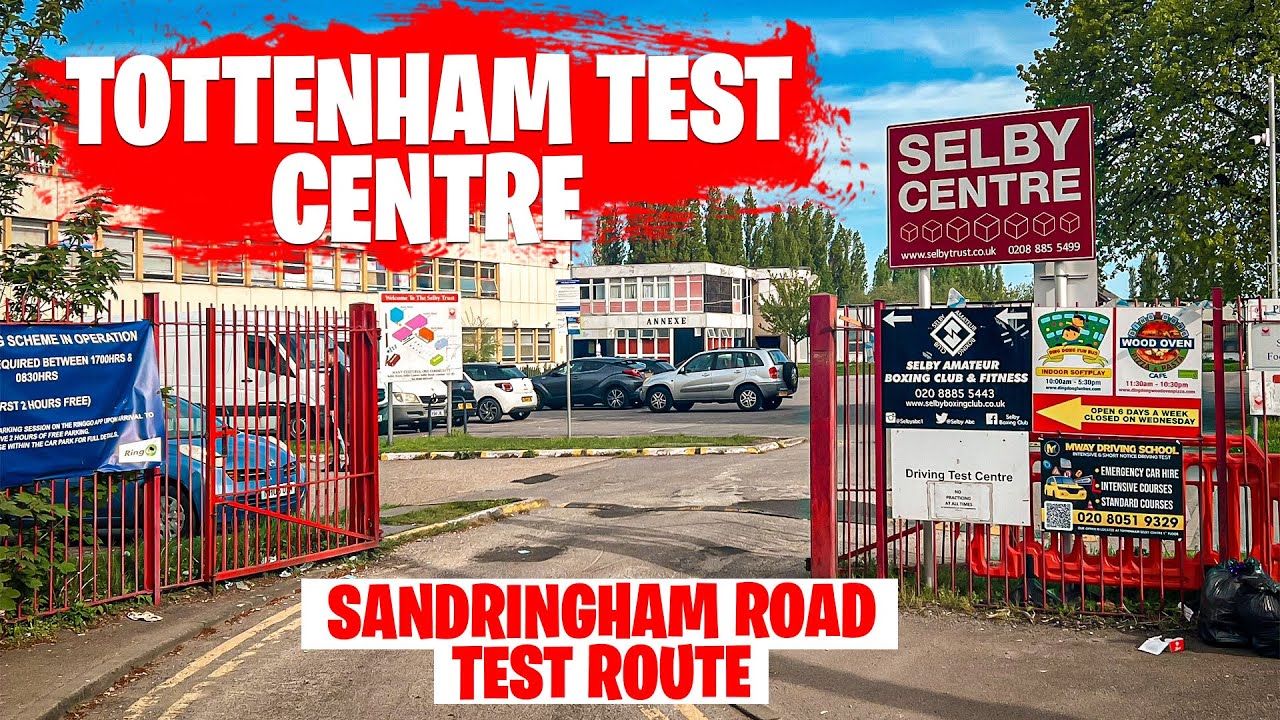 2024 TOTTENHAM TEST ROUTE  | SANDRINGHAM ROAD | TOTTENHAM DRIVING TEST CENTRE