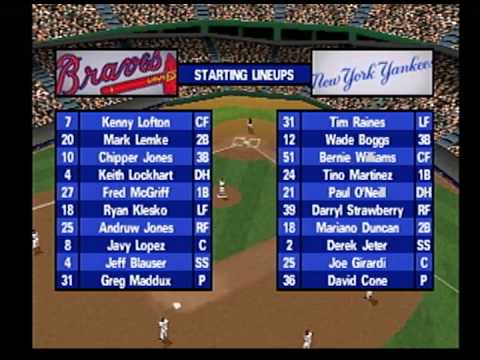 triple play 98 ps1 gameplay