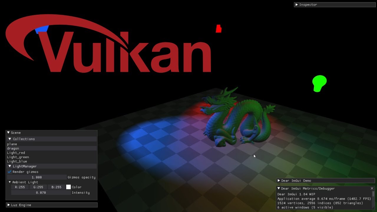 Multiple light sources - Luz Engine (Vulkan/C++) #10 - YouTube